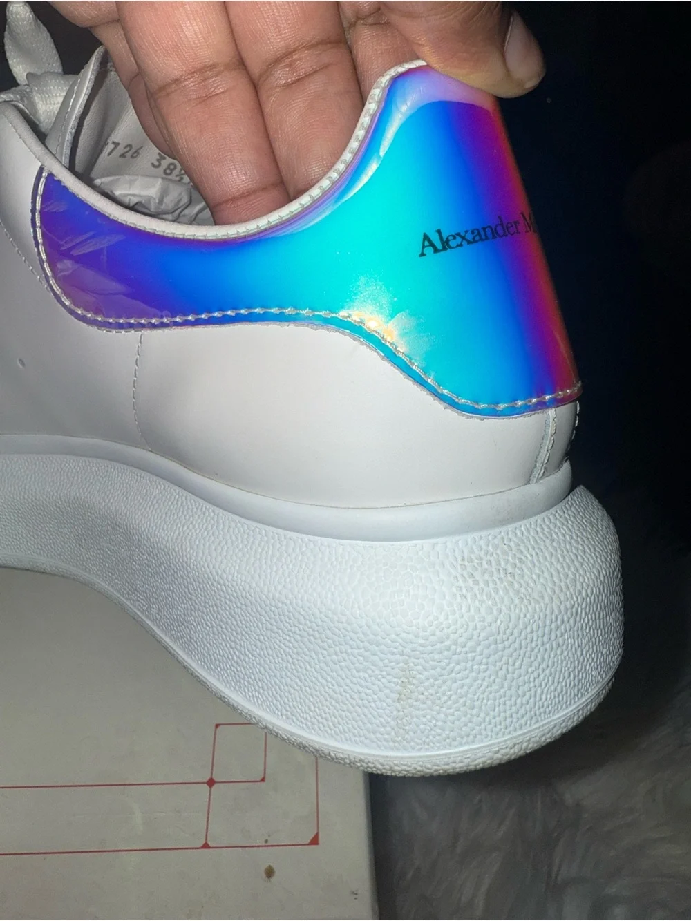 Alexander McQueen sleek white